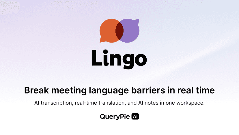 QueryPie unveils Lingo, an AI real-time interpretation service
